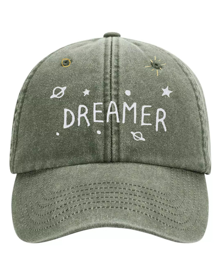 vintage embroidered baseball cap dreamer