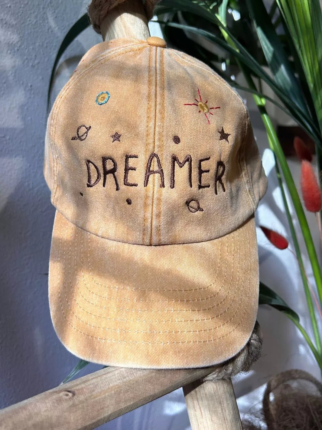 vintage embroidered baseball cap dreamer