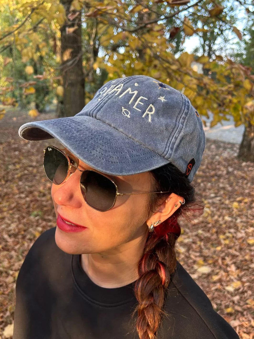 vintage embroidered baseball cap dreamer
