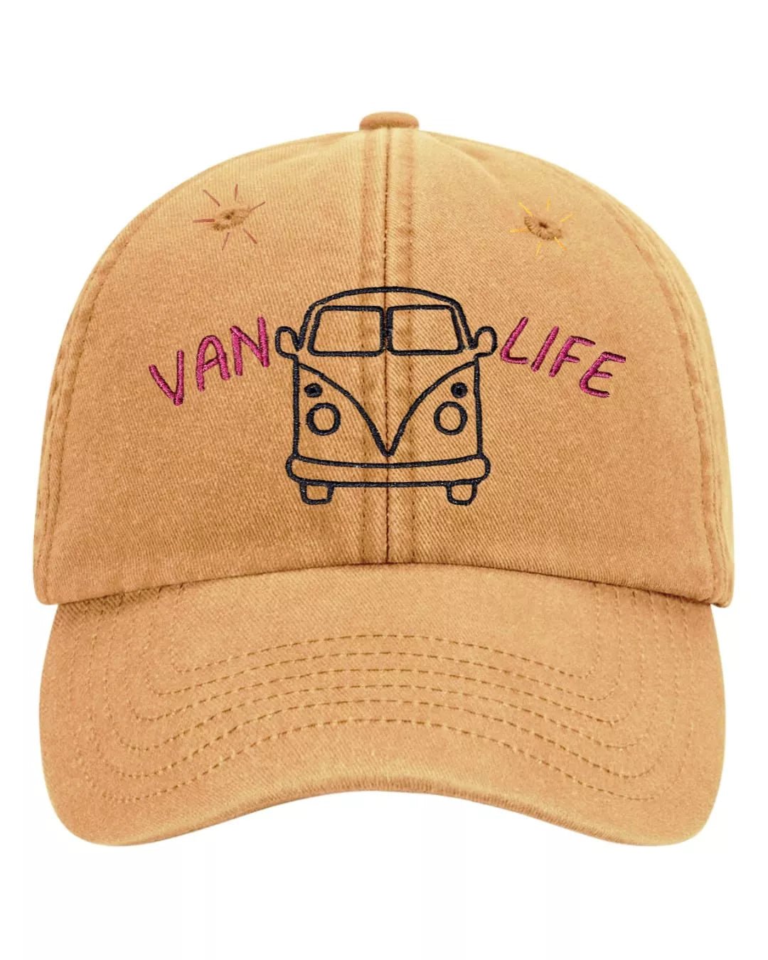 vintage embroidered baseball cap van life