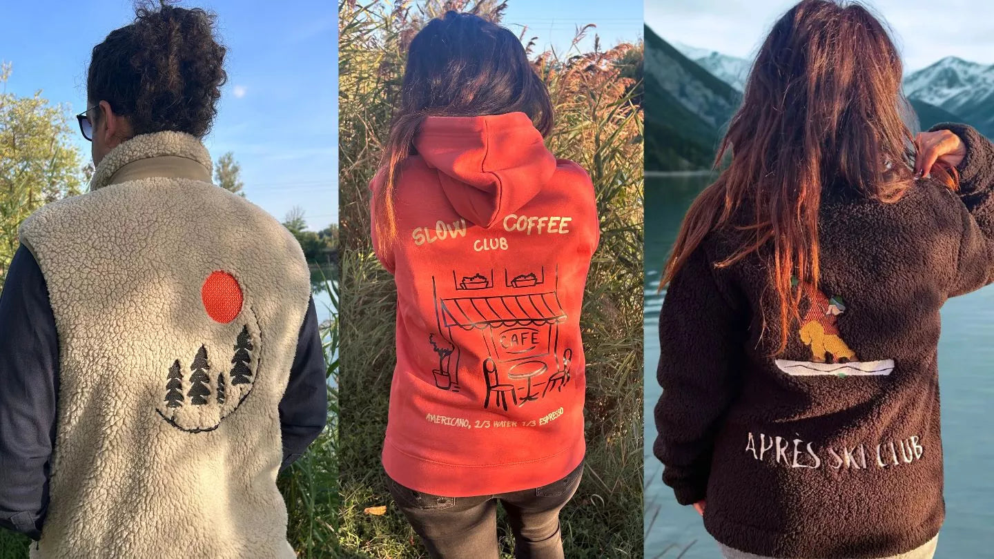 hoodie, sweatshirt, bodywarmer and jacket of vincent daimon