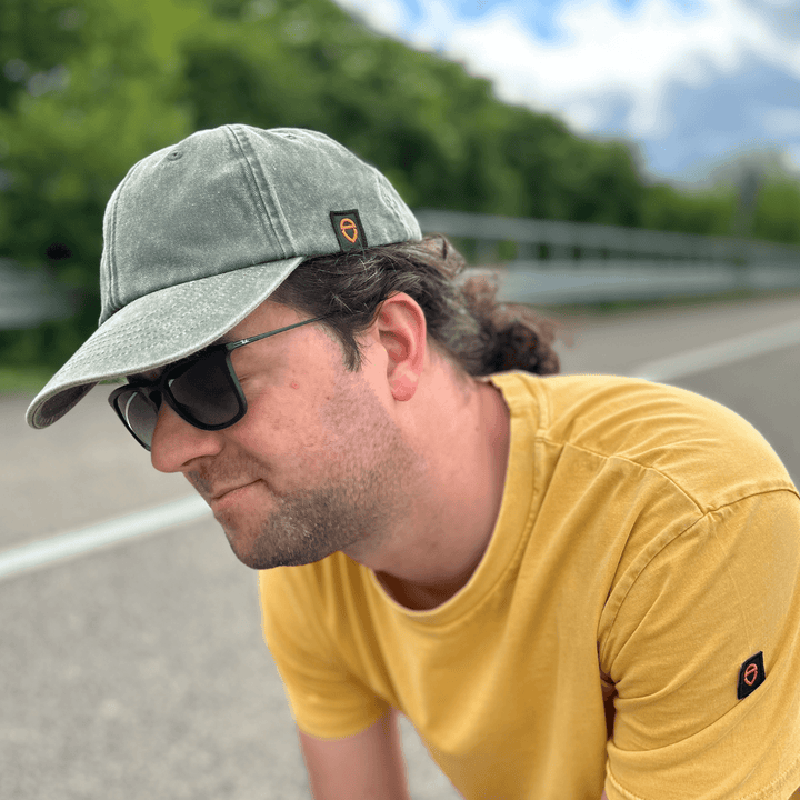 VINTAGE KHAKI BASEBALL CAP - Vincent Daimon