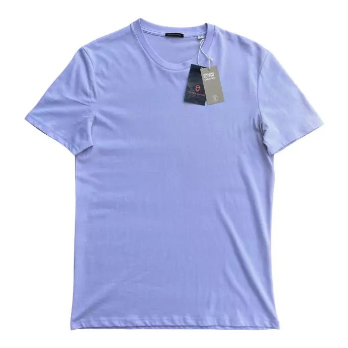 lavender organic cotton t-shirt in solid color