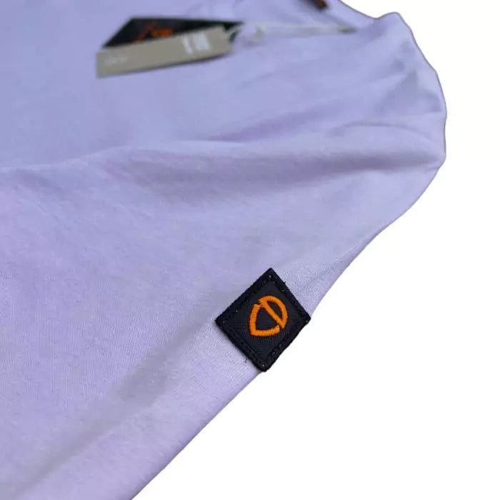 lavender organic cotton t-shirt in solid color